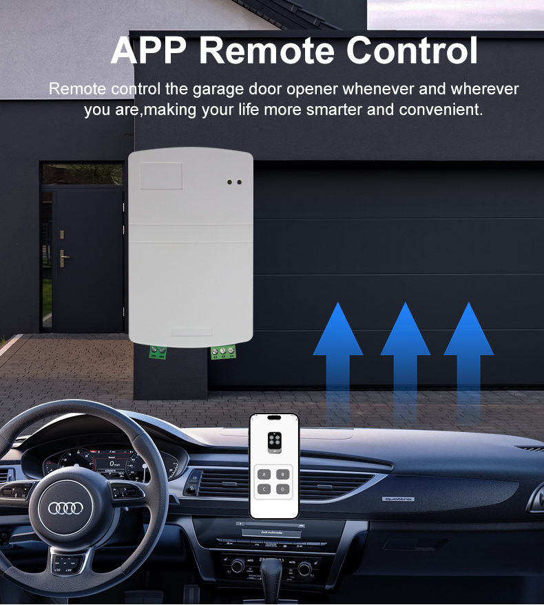Rolling Shutter Chain Motor Control WiFi Receiver